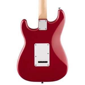 Fender Debut Stratocaster HSS Laurel WPG Electric Guitar (0379610554)-Dakota Red
