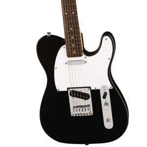 Fender Squier Debut Series Telecaster LRL WPG Electric Guitar (0379670506)-Black