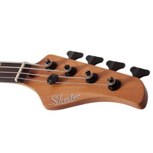 Schecter C-4 Standard 4-String Bass Guitar Tobacco Burl (3970)
