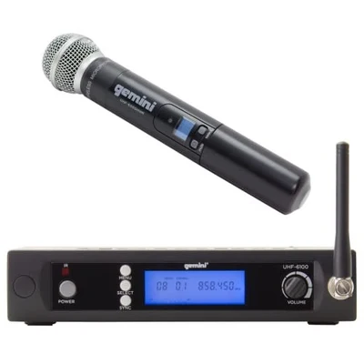 Gemini UHF-6100M UHF wireless microphone