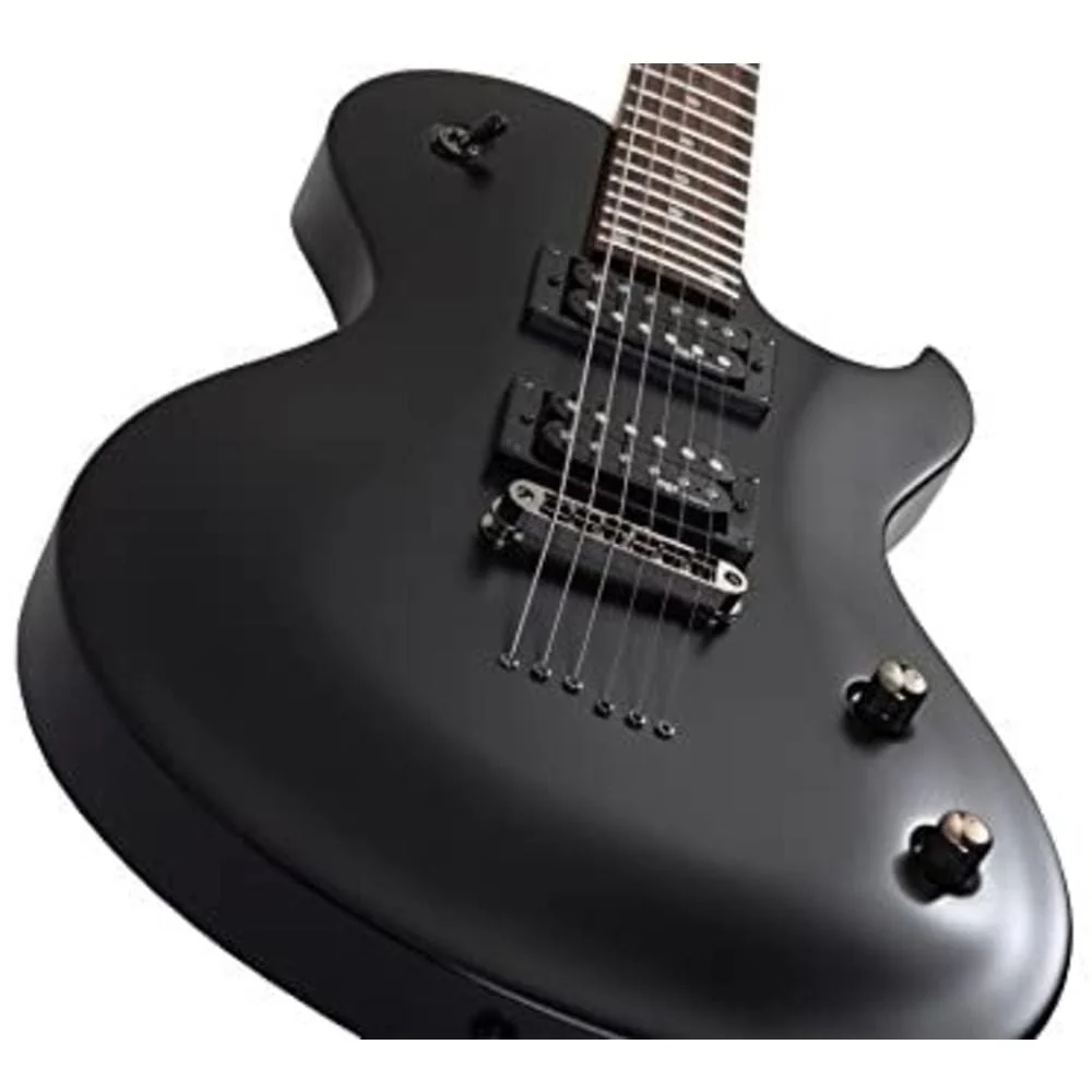 Schecter Solo-II SGR Electric Guitar Midnight Satin Black (3842) - Image 5