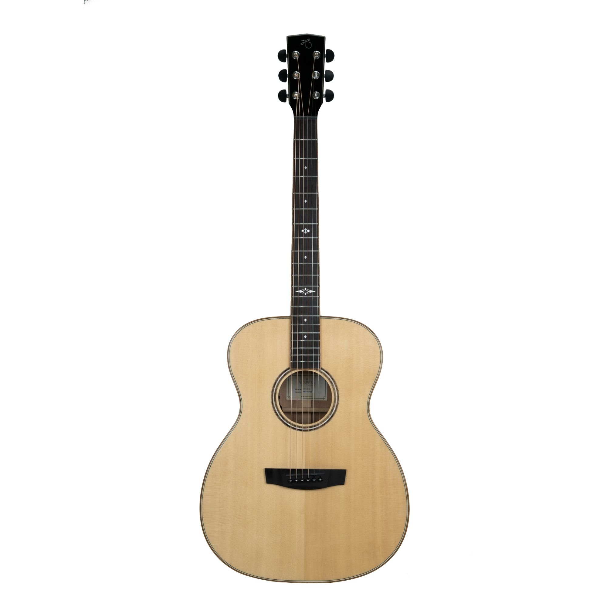 Vespera VF500E ALL SOLID SEMI ACOUSTIC GUITAR WITH LR BAGGS