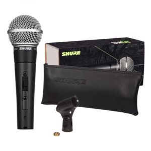 Shure SM58S Dynamic Vocal Microphone with On/Off Switch