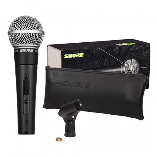 Shure SM58S Dynamic Vocal Microphone with On/Off Switch - Image 2