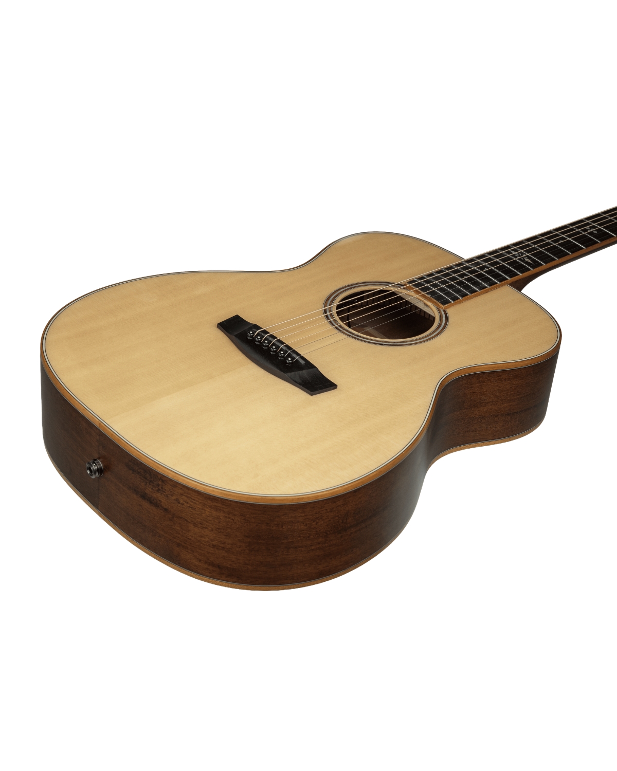 Vespera VF500E ALL SOLID SEMI ACOUSTIC GUITAR WITH LR BAGGS - Image 3