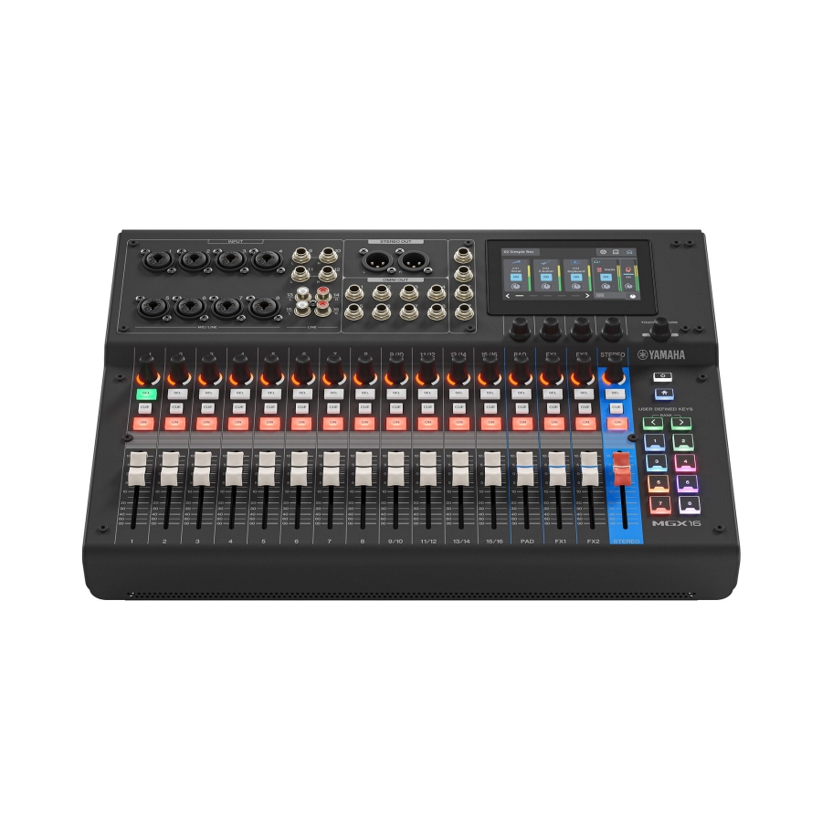 Yamaha MGX16 22-Channel Digital Mixing Console - Black - Image 3