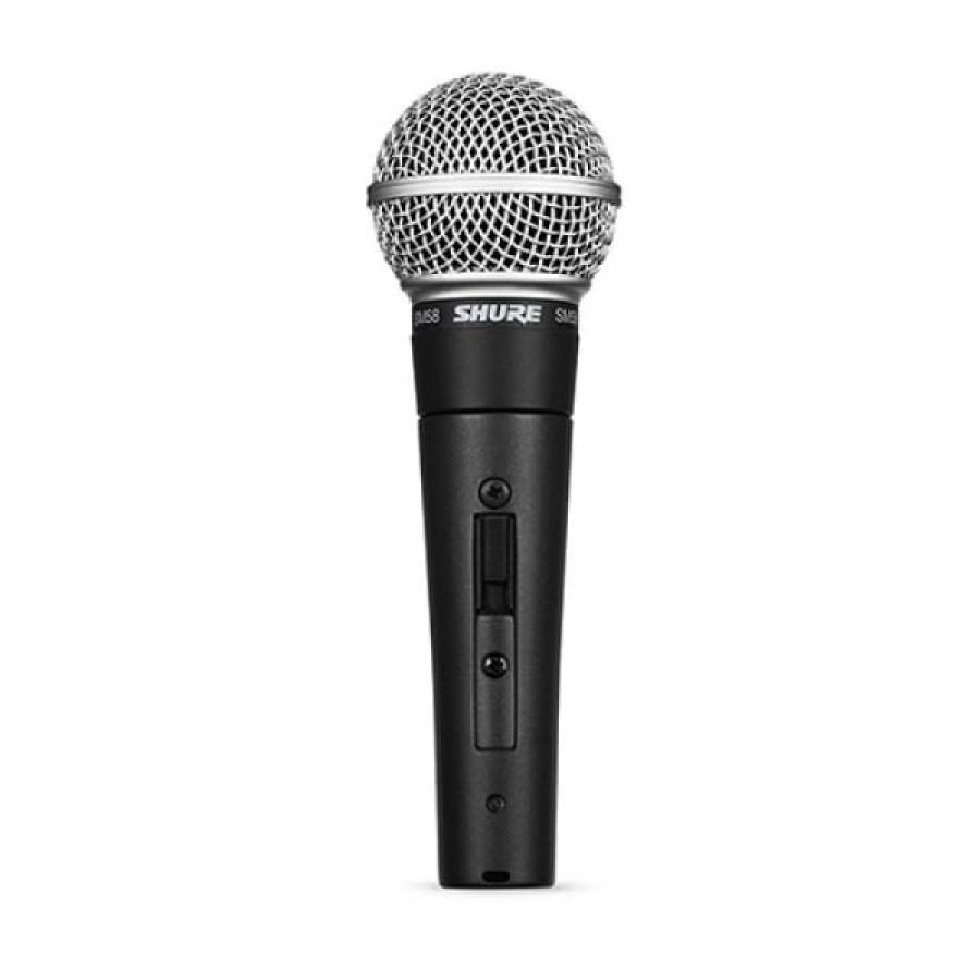 Shure SM58S Dynamic Vocal Microphone with On/Off Switch