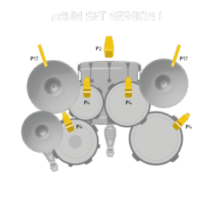 AKG Drum Set Session I High-Performance Drum Microphone Set