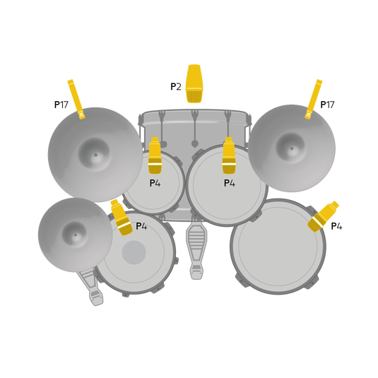 AKG Drum Set Session I High-Performance Drum Microphone Set - Image 2